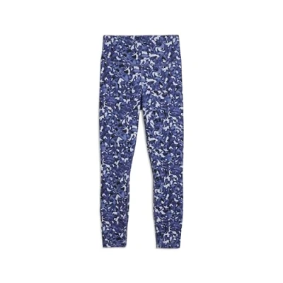Abbildung von Puma TAD Graphic 7/8 Tights, Damen, Größe: Small, Blue crystal