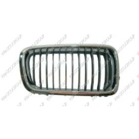 Abbildung von BLIC 6502 07 0075996PP Kühlergrill vorne rechts chrom, schwarz BMW: 7