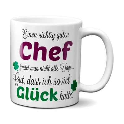 Abbildung von TASSENKING Tasse, Einen guten Chef... Tasse Kaffeebecher Geschenk