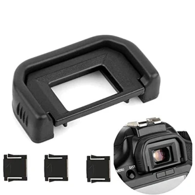 Abbildung von Fotover Augenmuschel Okularmuschel Okular Sucher für Canon EOS 77D 800D 760D 750D 700D 650D 600D 550D 500D 450D 400D 300D 200D 1300D Kameras Ersetzt EF mit Blitzschuhabdeckung(3 Stück)
