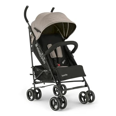 Abbildung von KikkaBoo BEETLE Kinderwagen, Kinderwagen bis 22 kg, faltbar, leicht, kompakt, Beige