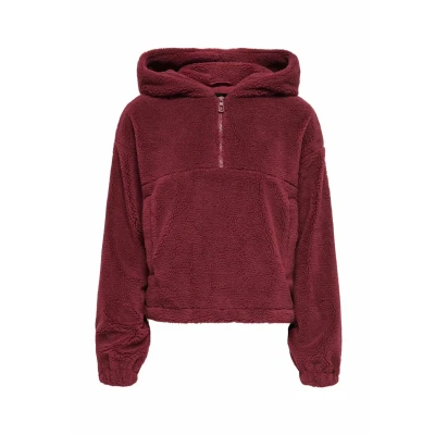 Abbildung von ONLY Fleecejacke &quot;ONLSIENA TEDDY ANORAK LIFE CC OTW&quot;, mit Kapuze