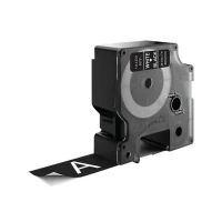 Abbildung von Dymo 53721 (S0721010) (24 mm) Weiß bis schwarz Tape
