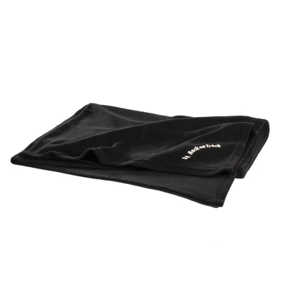 Abbildung von Back on Track Fleecedecke Human Schwarz 120x160cm