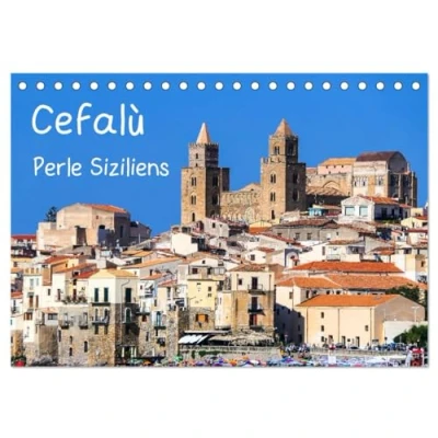 Abbildung von Cefalù Perle Siziliens (Tischkalender 2025 DIN A5 quer), CALVENDO Monatskalender