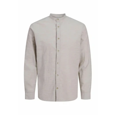 Abbildung von Jack &amp; Jones Comfort FIT Hemd, Herren, Größe: Medium, Crockery
