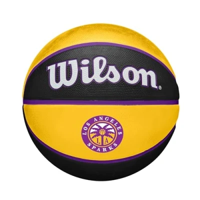 Abbildung von WILSON WNBA Team Tribute Basketball Größe 15,272,4 cm, Los Angeles Sparks