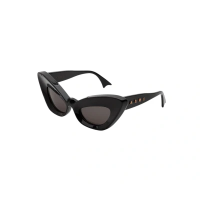 Abbildung von Marni Caelicola Unisex Sonnenbrille, Größe: One Size, Black