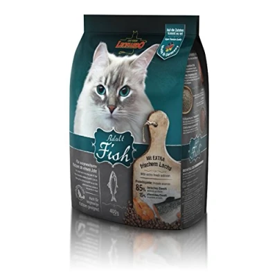 Abbildung von Leonardo Adult Fish [400g] Katzenfutter Trockenfutter für Katzen Alleinfuttermittel ausgewachsene Aller Rassen ab 1 Jahr