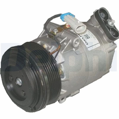 Abbildung von DELPHI TSP0155439 Kompressor 6CVC13 PAG 46 mit Kompressoröl OPEL: Astra G Caravan, Zafira A, CC
