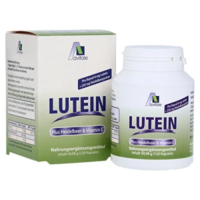 Abbildung von Lutein Kapseln 6 mg + Heidelbeer