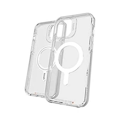 Abbildung von Apple iPhone 12 Pro Max Hülle Kunststoff Gear4 Hard Case/Backcover Handyhülle Transparent Shockproof/Stoßfest