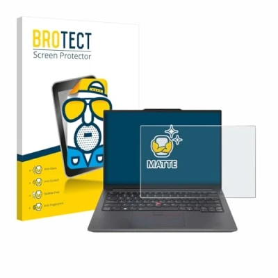 Abbildung von BROTECT Entspiegelungs Schutzfolie für Lenovo ThinkPad E14 Gen 6 Matte Displayschutz Folie, Anti Reflex, Fingerprint