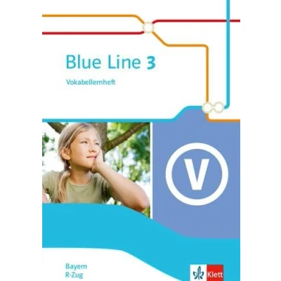 Abbildung von Blue Line 3 R Zug. Ausgabe Bayern: Vokabellernheft Klasse 7 (Blue Line. für Bayern ab 2017)