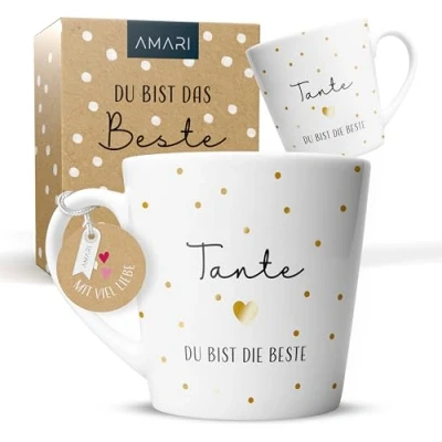 Abbildung von AMARI Tasse ® Tante Perfektes Geschenk für die Dankeschön, 07