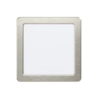 Abbildung von Eglo 99184 Einbauleuchte FUEVA 5 nickel matt L:16,6 B:16,6cm 4000K