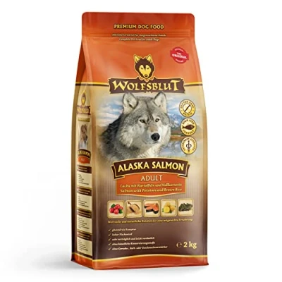 Abbildung von Wolfsblut Alaska Salmon 2 kg Lachs Trockenfutter Hundefutter Getreidefrei