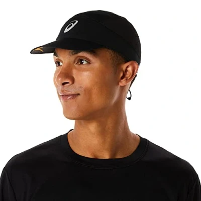 Abbildung von ASICS Fujitrail Ultra Light Cap 3013A872 002, Mens with a Visor, Black, One Size EU