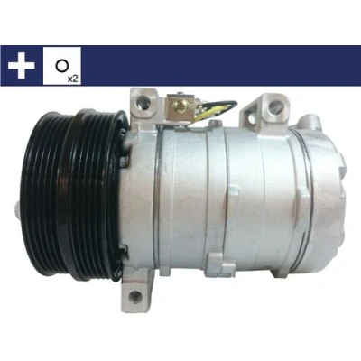 Abbildung von MAHLE ORIGINAL ACP 1320 000S Kompressor DKS15D 12 PAG 46 R 134a mit Dichtring FORD: Focus 2 Schrägheck, Kombi, C Max, VOLVO: S40 II