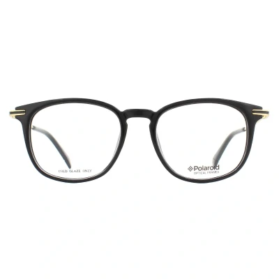 Abbildung von Polaroid Brillengestell PLD D363/G 2M2 Schwarz Gold