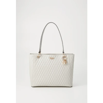 Abbildung von Guess Betula NOEL TOTE Handtasche, Damen, Größe: One Size, Taupe