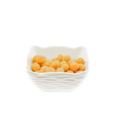 Abbildung von Almina 6er Snackschalen Set aus Porzellan Servierschale mit Muster Weiß 200 ml Motiv 3