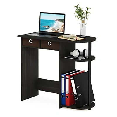 Abbildung von Furinno Go Green Home Laptop Notebook Computertisch/Tisch, Espresso/Schwarz/Braun