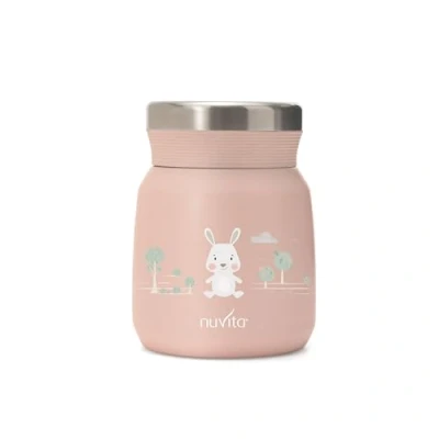 Abbildung von Nuvita 4471 Thermoskanne für heiße und kalte Speisen Thermobehälter warme Lebensmittel Babynahrungsbehälter Kinder English Rose