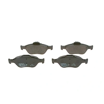 Abbildung von BOSCH 0 986 495 220 Bremsbelagsatz Low Metallic mit Kolbenclip FORD: Fusion Kombi, FIESTA 5 Van, 4, MAZDA: 2 Hatchback, 121 III Hatchback