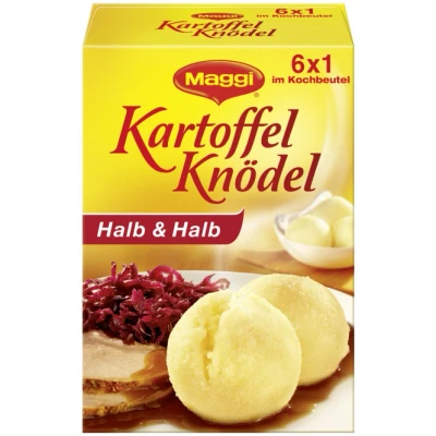 Abbildung von Maggi Kartoffel Knödel Halb und Halb, 200 g