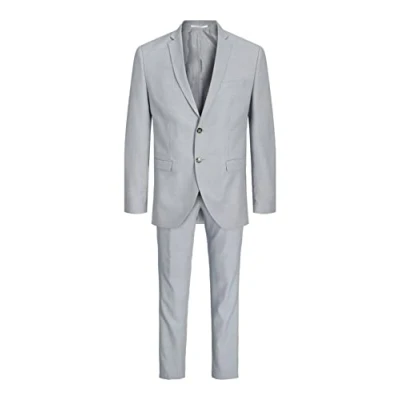 Abbildung von Jack &amp; Jones Premium Solaris SET NOOS Anzug, Herren, Größe: 48, Cashmere blue