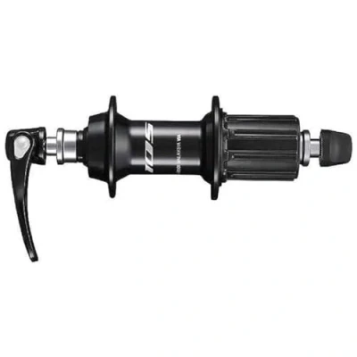 Abbildung von Hinterradnabe 10/11 Fach Shimano 105 HB R7000 32 Löcher Mit 163 Mm Schnellspanner Schwarz