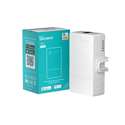 Abbildung von Sonoff TH Origin Wifi Relais mit Temperatur und Feuchtigkeitsmessfunktion THR320