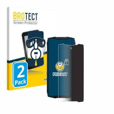 Abbildung von BROTECT (2 Stück Anti Spy Blickschutzfolie für Blackview BV9300 Pro Privacy Screen Protector [Displayschutz Folie, Sichtschutz, Blaulichtfilter]