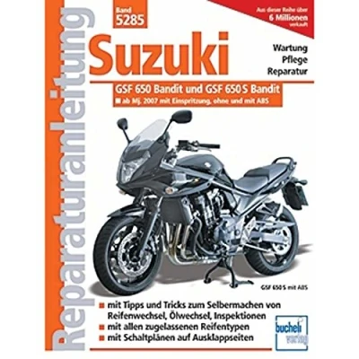 Abbildung von Suzuki GSF 650 Bandit ab Modelljahr 2007: Einspritzer, wassergekühlt (Reparaturanleitungen)