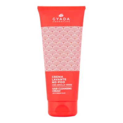Abbildung von GYADA COSMETICS, No Poo Waschcreme zur Modellierung von Locken, reinigend, elastisch und frisch, auf Basis grünem Ton Weinlymphe, 200 ml