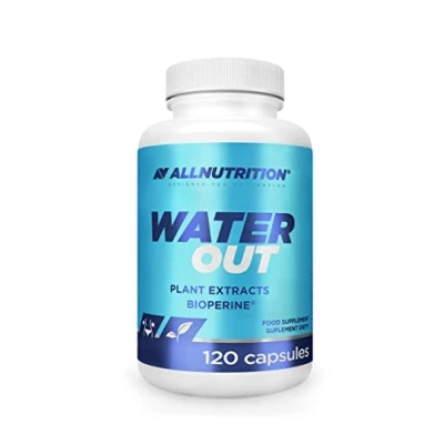 Abbildung von ALLNUTRITION Water Out Food Supplement to Remove Excess Natural detoxification and Weight Loss with Plant extracts Bioperine 120 Capsules