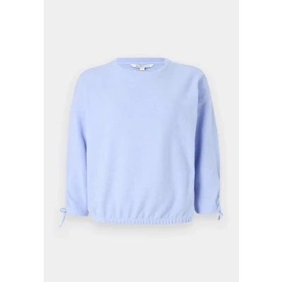 Abbildung von TOM Tailor Denim COZY Strickpullover, Damen, Größe: XL, Light blue melange