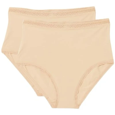 Abbildung von DAGI 2 PACK Slip, Damen, Größe: XS, Beige