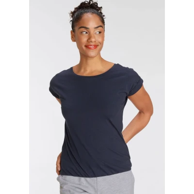 Abbildung von Flashlights T Shirt, mit überschnittenen Schultern &amp; kleinem Ärmelaufschlag