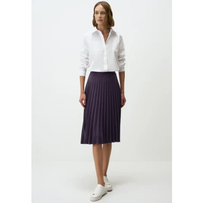 Abbildung von Jimmy Key HIGH Waist Alinienrock, Damen, Größe: 38, Purple
