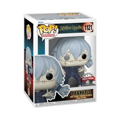 Abbildung von Funko Pop! Animation: JJK Mahito (New Arms) Jujutsu Kaisen Vinyl Sammelfigur Geschenkidee Offizielle Handelswaren Spielzeug Für Kinder und Erwachsene Anime Fans