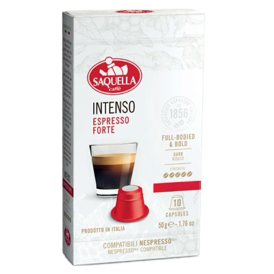Abbildung von Saquella Bar Italia Espresso Intenso, 10 Kapseln, 1er Pack