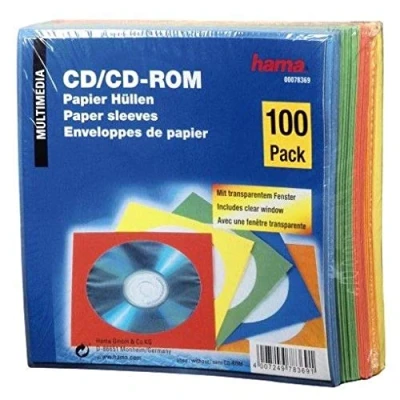Abbildung von Hama Papierleerhüllen 100er Pack, farblich sortiert