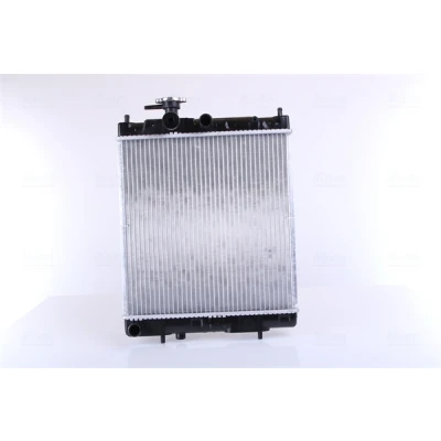 Abbildung von NISSENS 62954 Kühler, Motorkühlung Aluminium 380 370 22 Kühlrippen gelötet NISSAN: MICRA 2