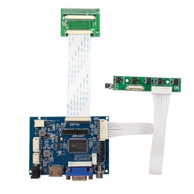 Abbildung von HDMI VGA 2AV LCD Controller Board für 15,2 cm 17,8 20,3 800x480 HSD062IDW1 HSD070IDW1 A00 HSD080IDW1 60Pins Bildschirm