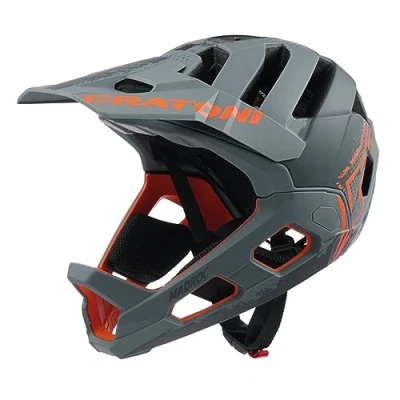 Abbildung von Cratoni Unisex Erwachsene Madroc Helme, Anthrazit Orange Matt, L