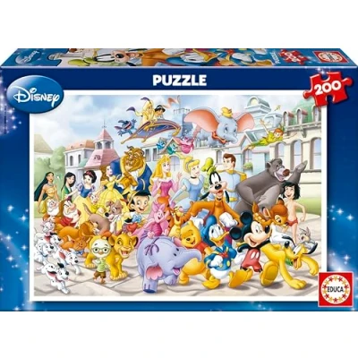 Abbildung von Educa Puzzle 200 Teile Disney Parade, für Kinder ab 6 Jahren, World (13289)