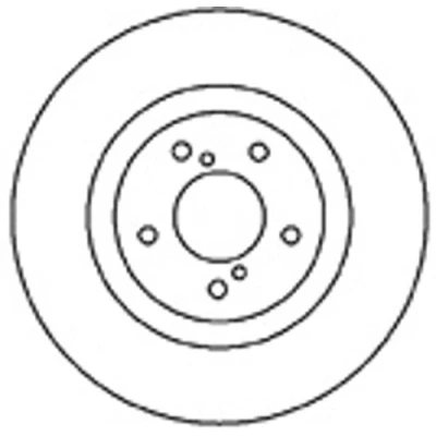 Abbildung von MAPCO 25584 Bremsscheibe Vorderachse 293 24 5 100 Belüftet SUBARU: Outback II, Impreza II Limousine, Forester