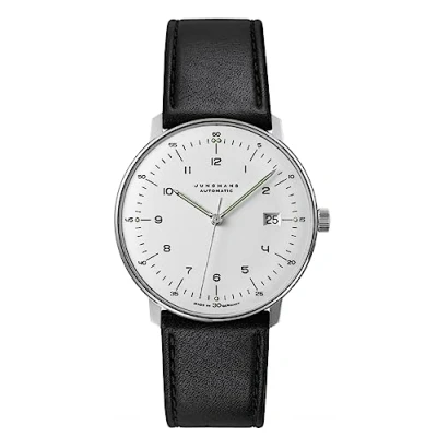 Abbildung von Junghans 27/4700.02 Max Bill Automatic Herrenuhr Lederarmband